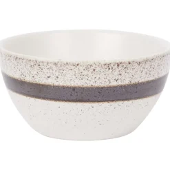 Merk Aardewerk Schaal Meerkleurig