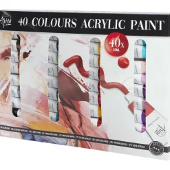 Van Bleiswijck Acrylverfset Meerkleurig Clearance