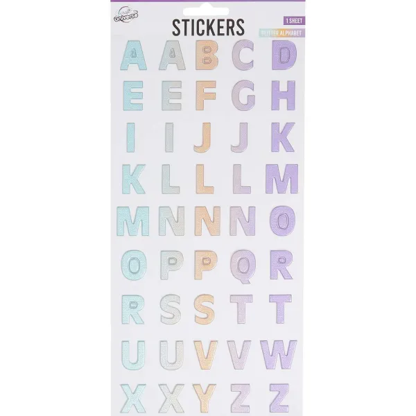 Disney Alfabetstickers Meerkleurig Sale