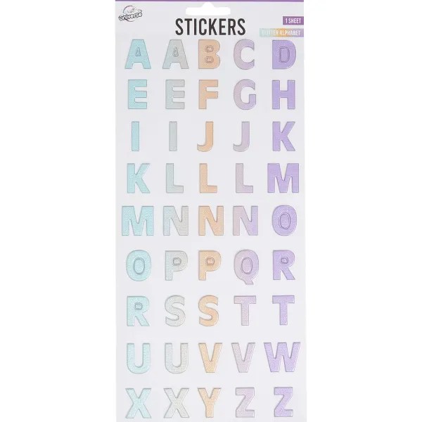 Disney Alfabetstickers Meerkleurig Sale