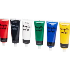 Van Bleiswijck Avec Acrylverfset Meerkleurig Outlet