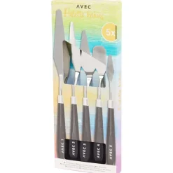 Van Bleiswijck Avec Paletmessenset Zilver Clearance