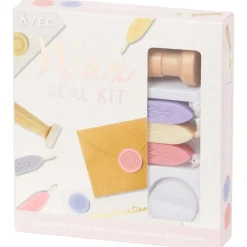 Office Essentials Avec Waxstempel-Kit Meerkleurig Hot