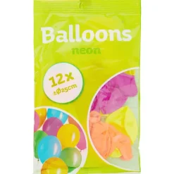 Merk Ballonnen Meerkleurig New