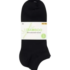 Lotto Bamboe Sneakersokken Zwart Outlet