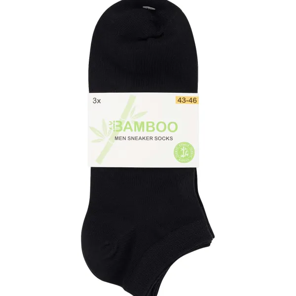 Lotto Bamboe Sneakersokken Zwart Outlet