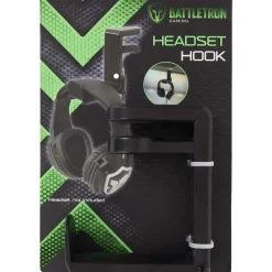 Battletron Koptelefoonhaak Zwart Discount