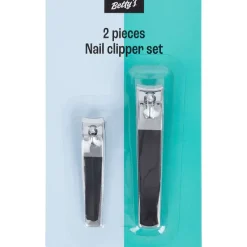 Max & More Betty'S Nagelknipperset Zwart,Roze Hot