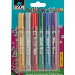 Bison Glitterlijm Meerkleurig Sale