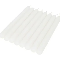 Candra Dinerkaarsen Wit Clearance