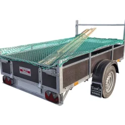 C&C Aanhangernet Groen,Zwart Best