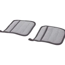 Hotel Royal Chambray Pannenlappen Print,Rood,Zwart Hot