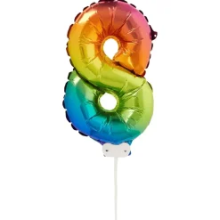 Merk Cijfer Folieballon Koper,Goud,Zilver Hot