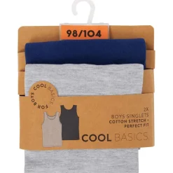 Australian Cool Basics Singlets Print Best