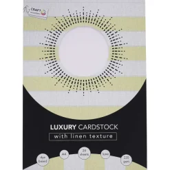 Office Essentials Craft Sensations Linnen Hobbykarton Meerkleurig Clearance