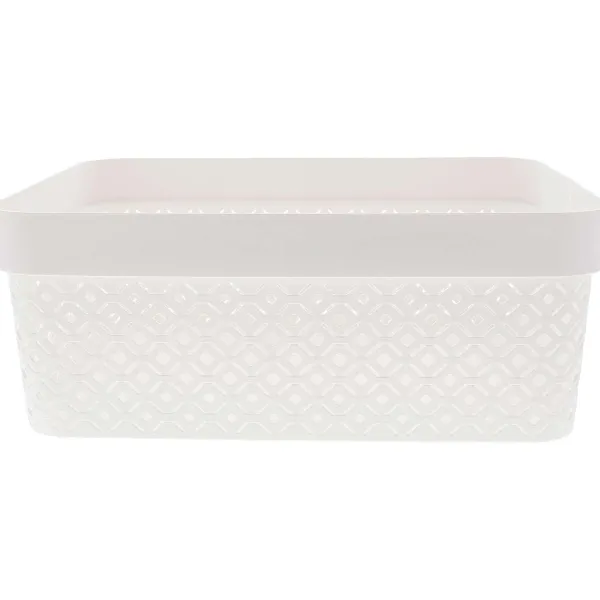 Curver Opbergmand Terrazzo Zwart,Grijs,Wit New