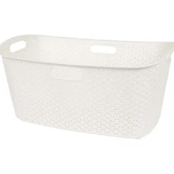 Curver Rattan Wasmand Zwart,Wit Online