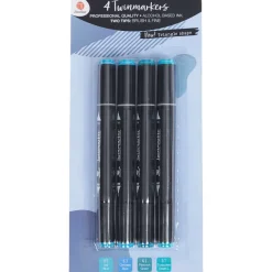 Disney D Cotime Twinmarkers Blauw,Groen,Meerkleurig,Paars Best