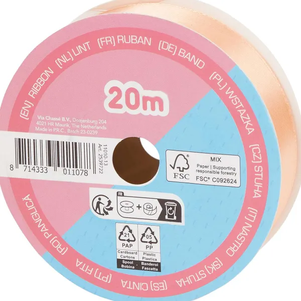 Alison & Mae Decoratielint Blauw,Bruin,Print,Geel,Groen,Paars,Rood,Roze,Zilver,Zwart Best