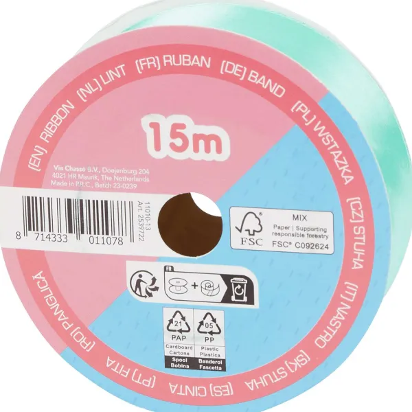 Alison & Mae Decoratielint Blauw,Bruin,Print,Geel,Groen,Paars,Rood,Roze,Zilver,Zwart Best