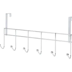 FERM Deurkapstok Zilver,Zwart Sale