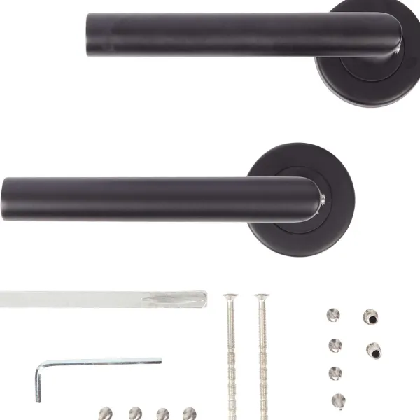 FERM Deurkruk Zwart Hot