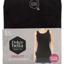 Dolce Bella Singlet Zwart Hot