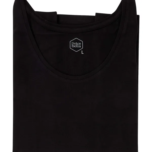 Dolce Bella Singlet Zwart Outlet