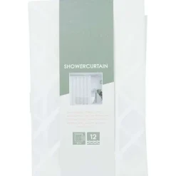 Cascata Douchegordijn Grijs,Print,Zwart Outlet