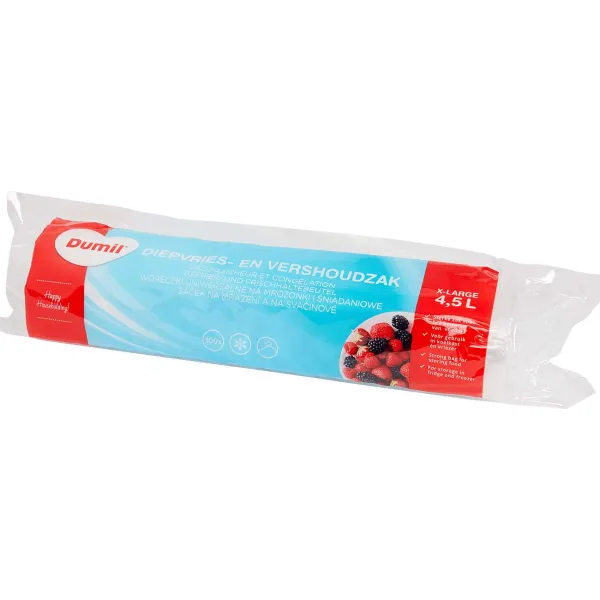 Dumil Diepvries- En Vershoudzakken Transparant Clearance