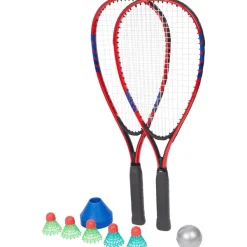 Mini Matters Fast Badmintonset Blauw,Groen