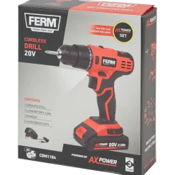 FERM Accuboormachine-Set Outlet