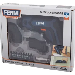 FERM Accu-Schroevendraaier Best