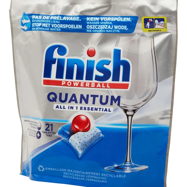Finish Powerball All In 1 Essential Vaatwastabletten Quantum New