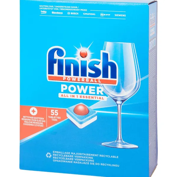 Finish Powerball Vaatwastabletten All-In 1 New