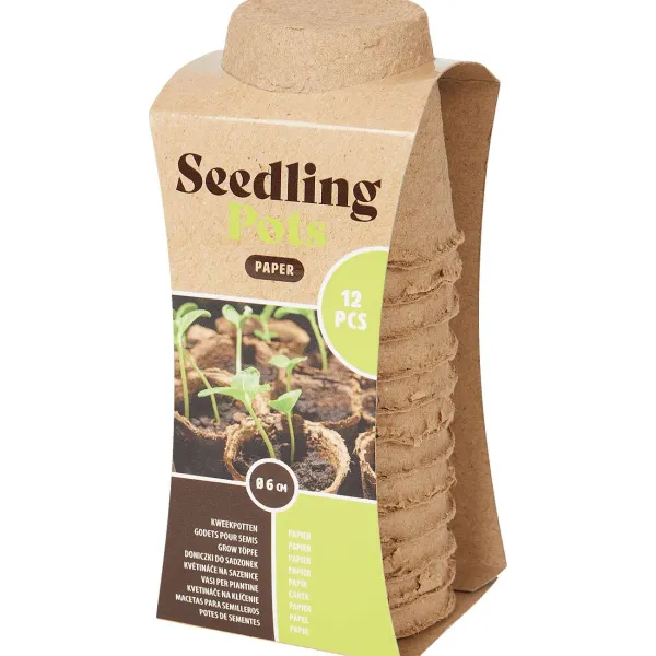 Merk Garden Collection Kweekpotjes Bruin Hot