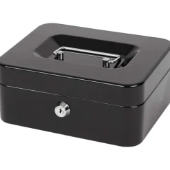 Office Essentials Geldkist Blauw,Zilver,Zwart Clearance