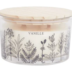 Candra Geurkaars Met Houten Lont Wit Best