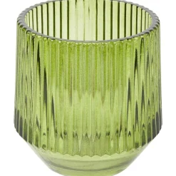 Merk Glazen Theelichthouder Grijs,Groen,Roze Best