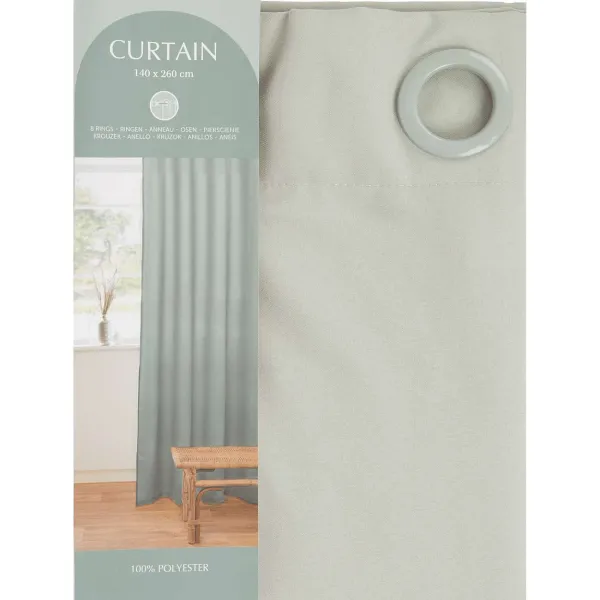 C&C Gordijn Beige,Grijs,Groen Sale