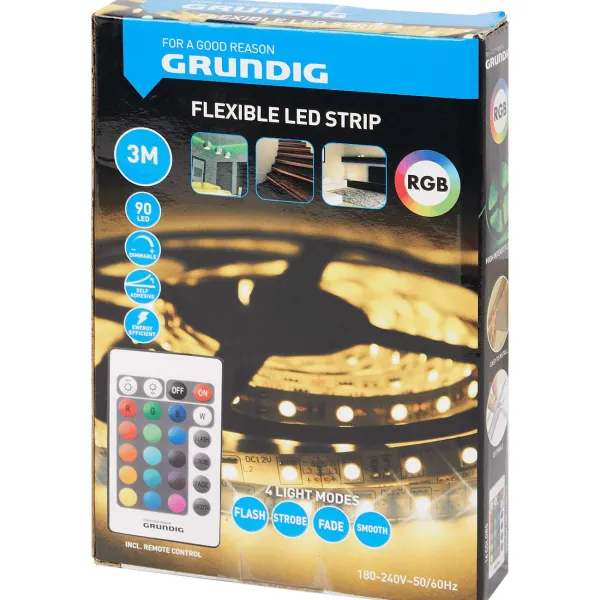 Grundig Multicolor Ledstrip Meerkleurig Best