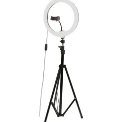 Grundig Xxl Selfie Ringlamp Zwart,Wit