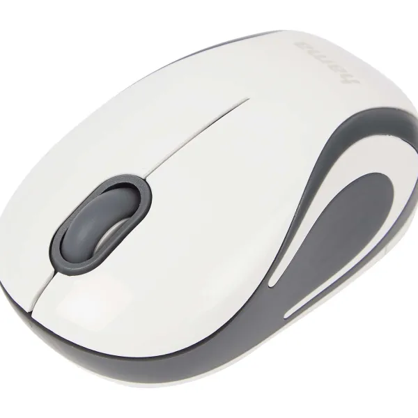 Hama Optische Mini-Muis Wit,Zwart Outlet