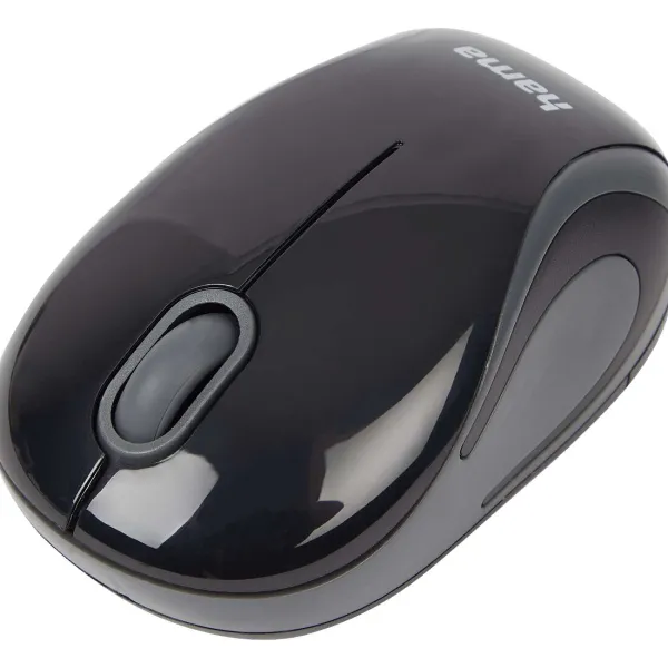 Hama Optische Mini-Muis Wit,Zwart Outlet