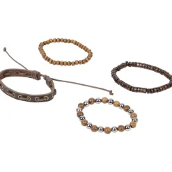 Merk Heren Armband Bruin,Zwart Clearance