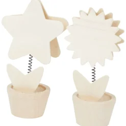 Disney Hobby Flora Houten Bloemenknijpers Bruin