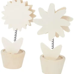 Disney Hobby Flora Houten Bloemenknijpers Bruin