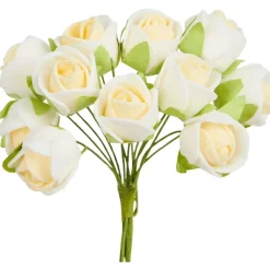 Merk Hobby Flora Kunstboeket Rood,Roze,Wit Clearance