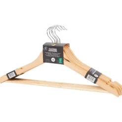 Merk Houten Kledinghangers Beige Outlet