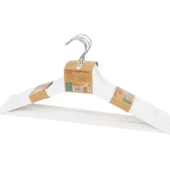 Merk Houten Kledinghangers Zwart,Wit New